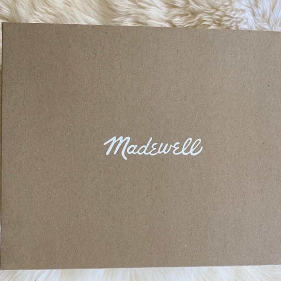 MADEWELL Red triple-strap block heel sandal NIB - Picture 8 of 10